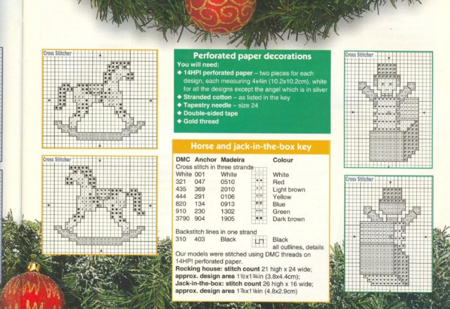 rocking horses and clowns to hang tree