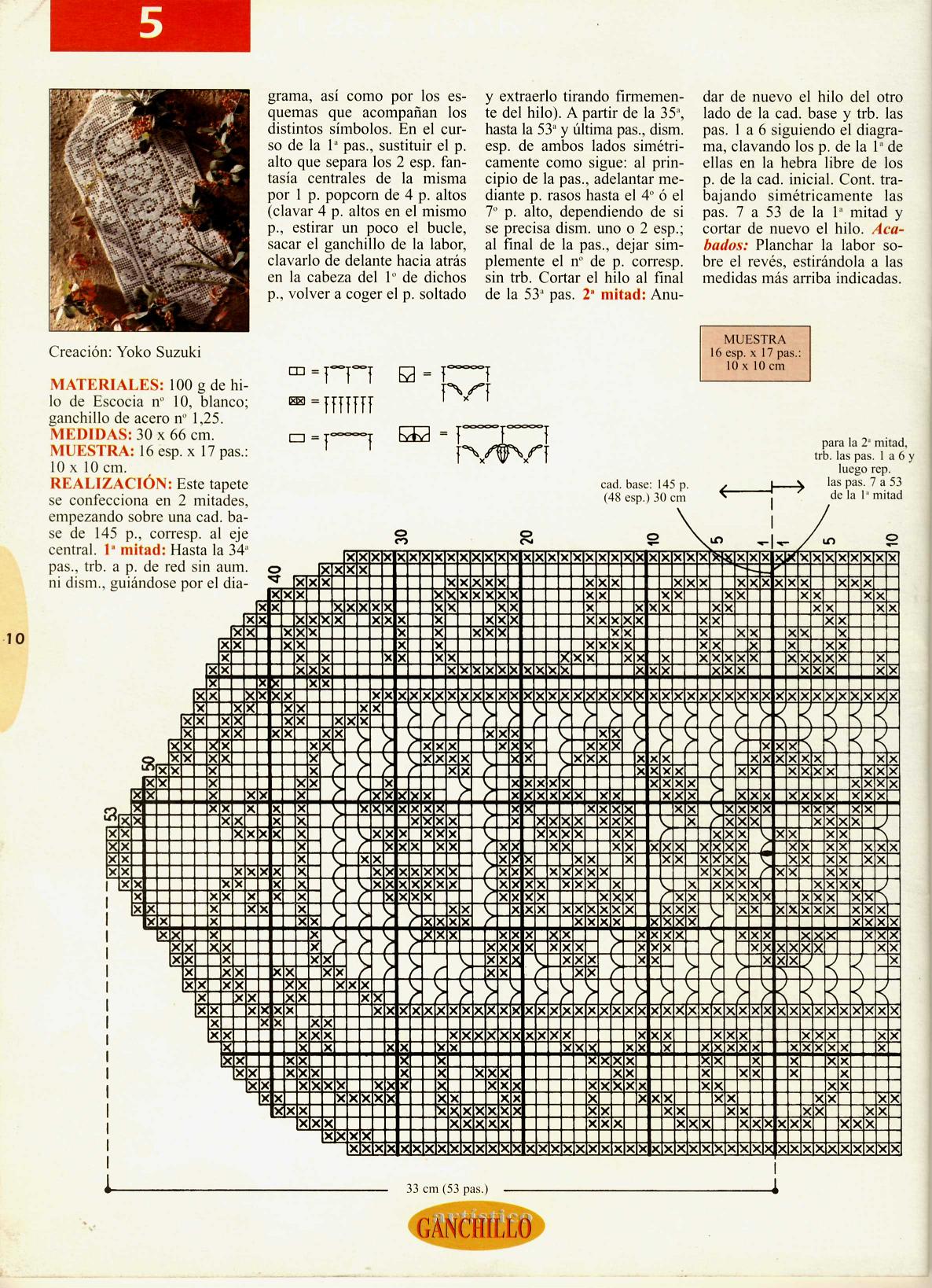 rose filet table runner (2)