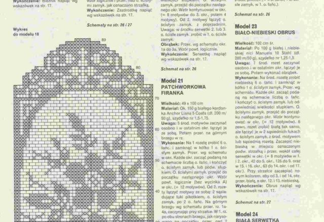 rosettes filet table runner (2)