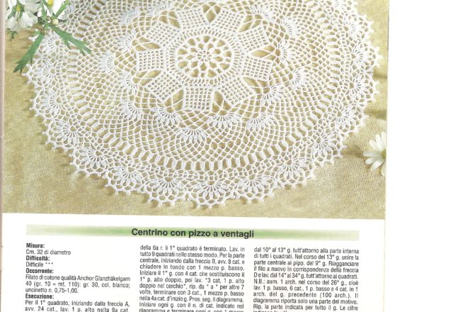 round square crochet doily (1)