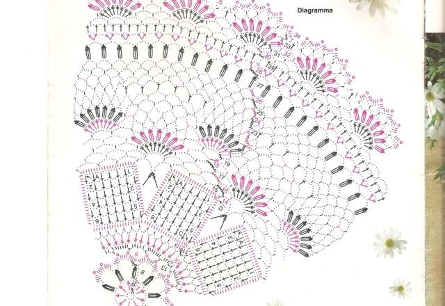 round square crochet doily (2)