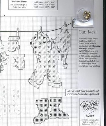 santa Christmas clothes hanging (2)