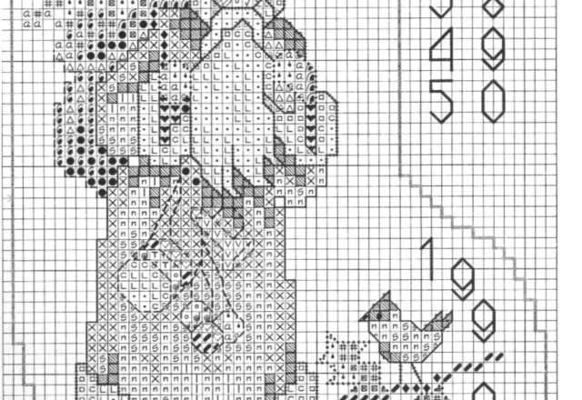 santa claus for cross stitch stocking (3)