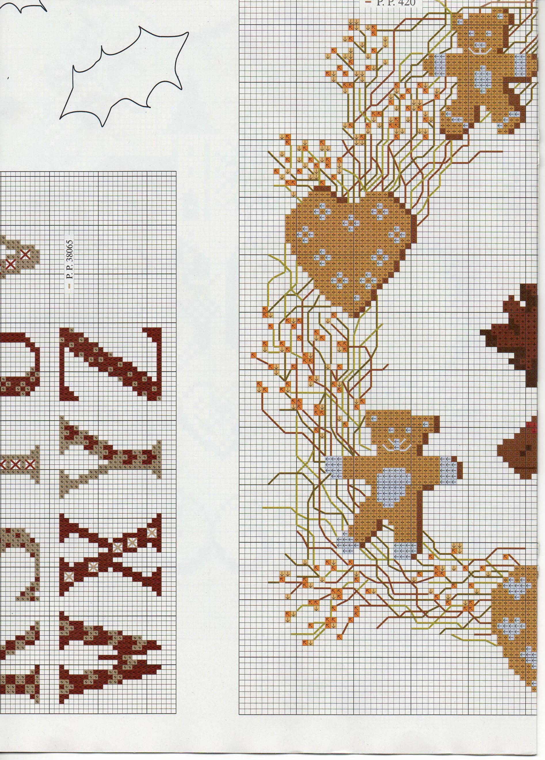 santa claus reindeer and gingerbread men (2)