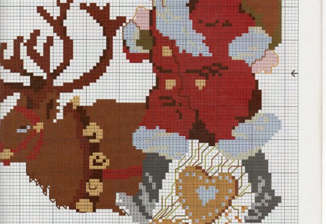 santa claus reindeer and gingerbread men (3)