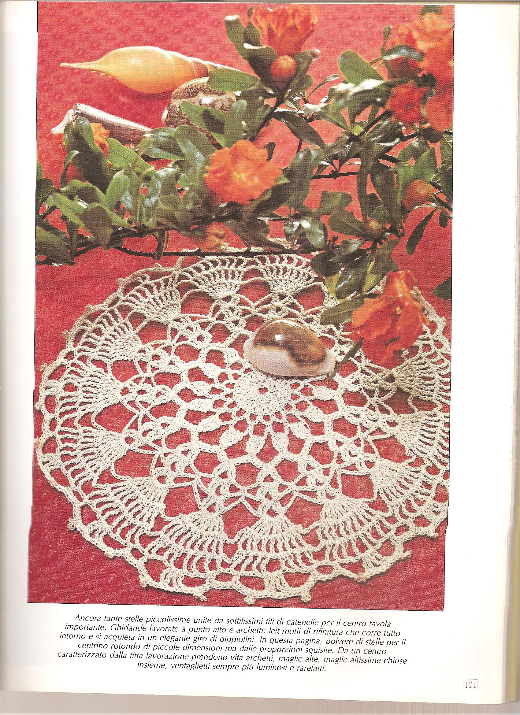 simple round crochet doily (1)