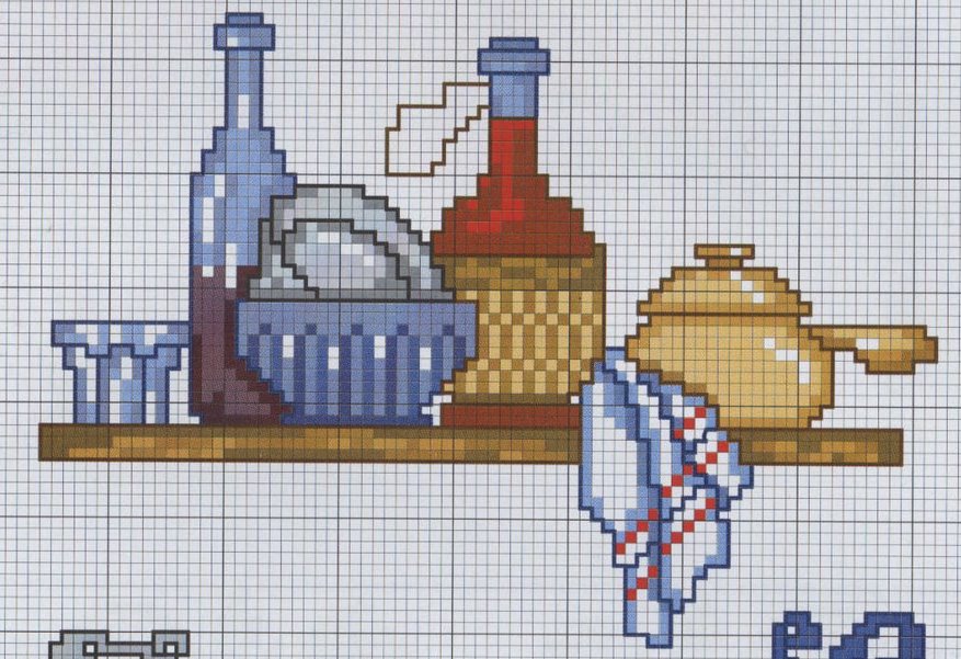 simple shelf pot bottles of wine