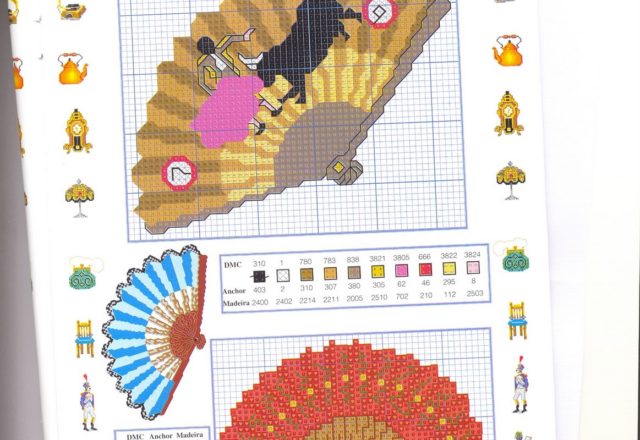 small accessories fans cross stitch (4)