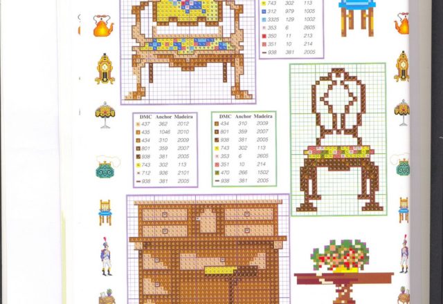 small accessories home decor furniture cross stitch (10)