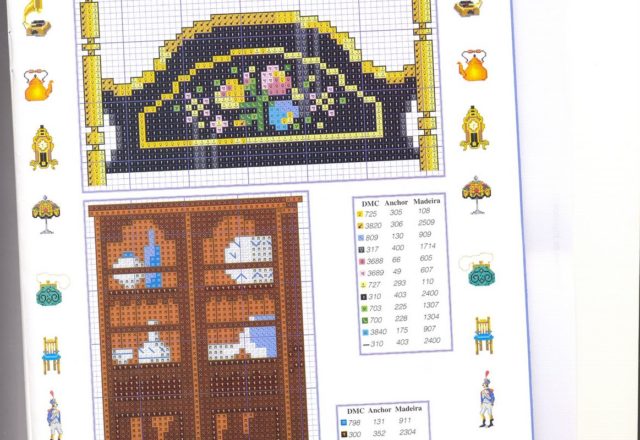 small accessories home decor furniture cross stitch (3)