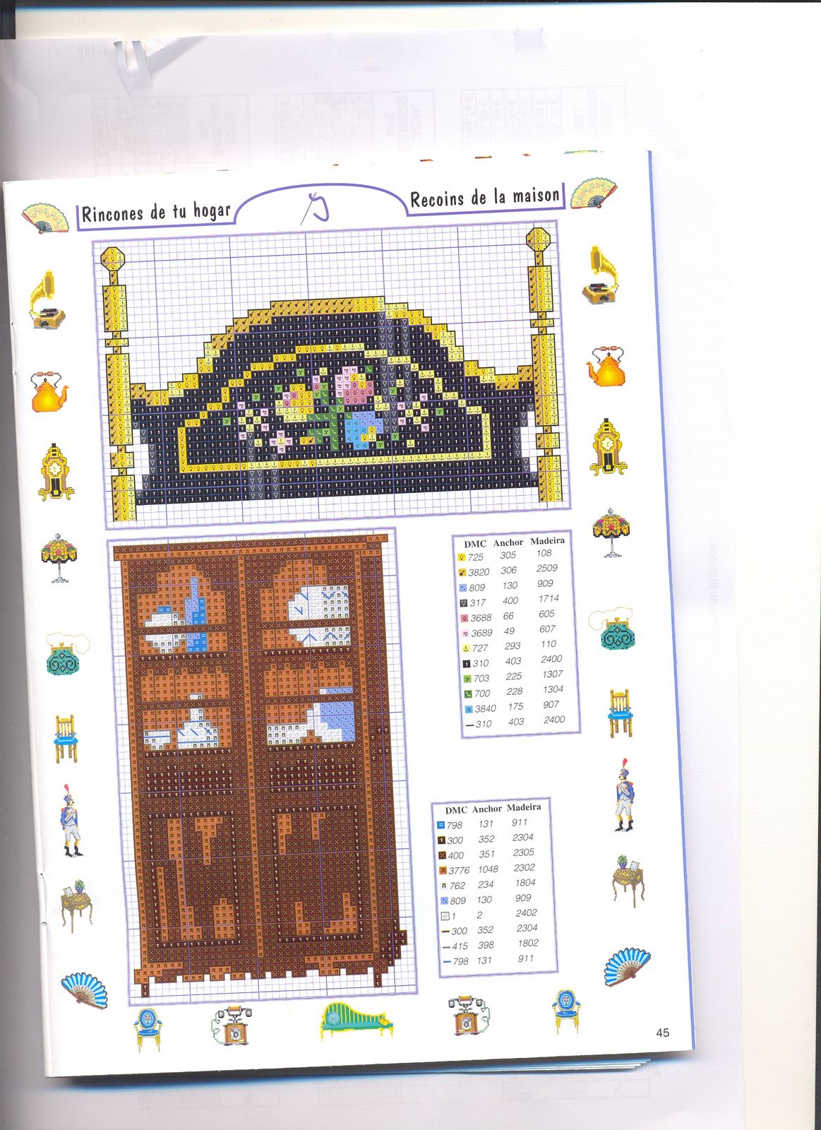 small accessories home decor furniture cross stitch (3)