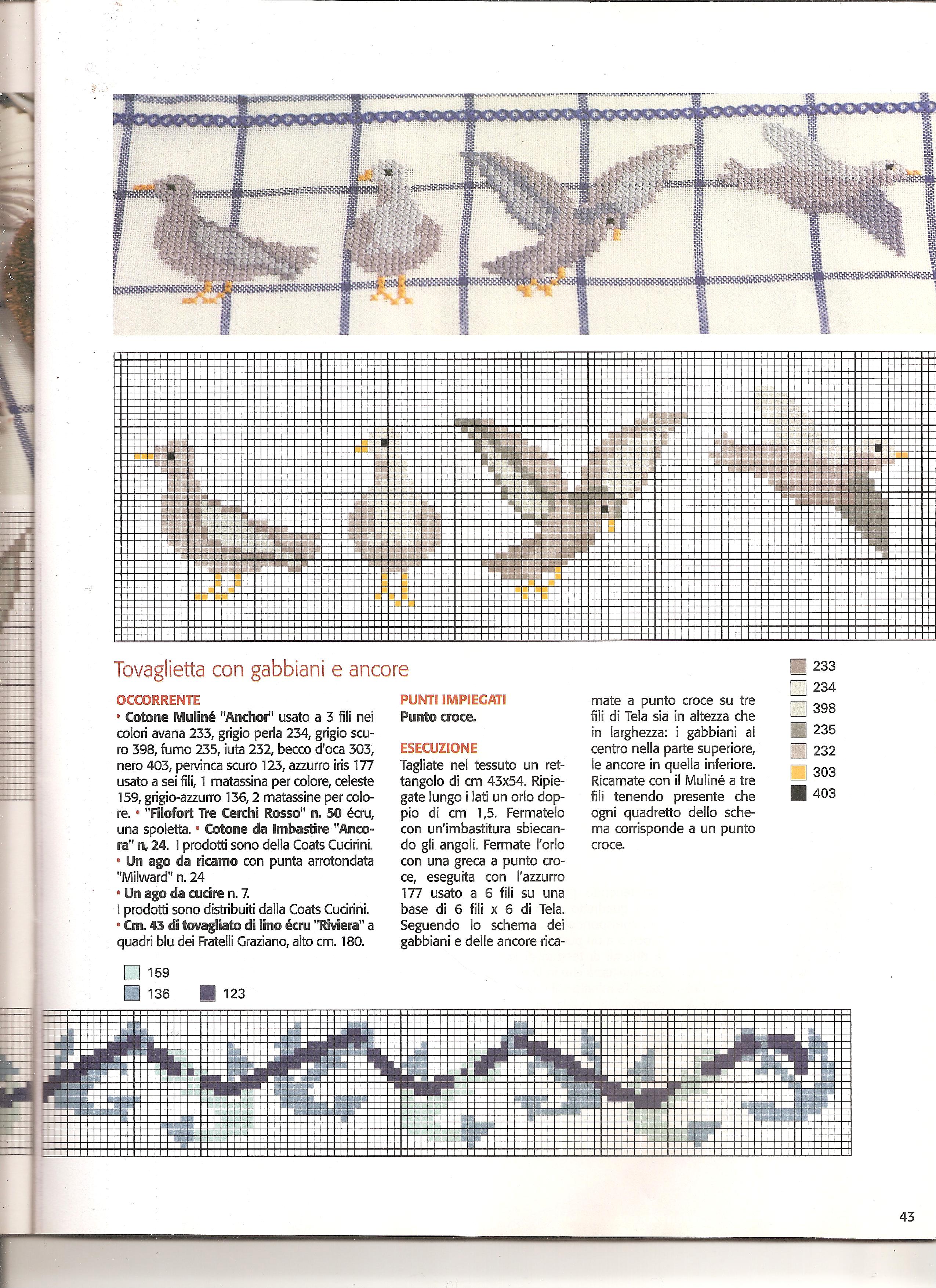 small cross stitch patterns sea gulls (3)