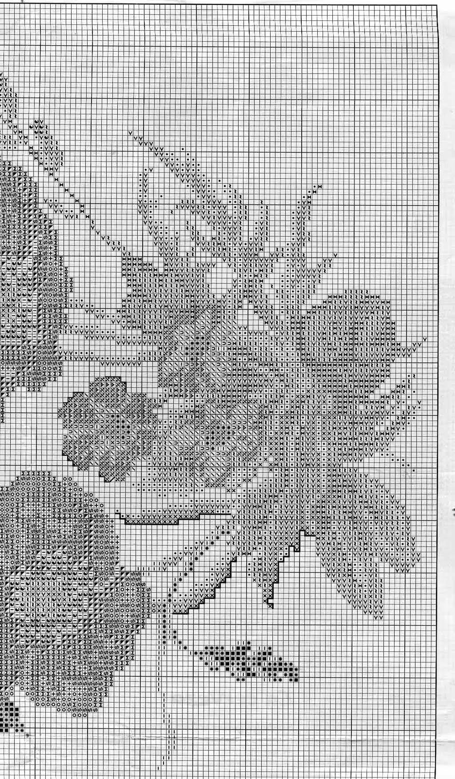 small cross-stitch picture with red poppies (3)