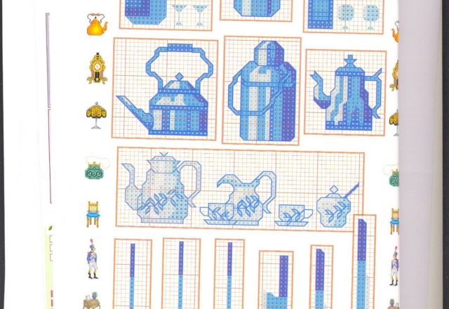 small dishes and cookware accessories cross stitch (8)