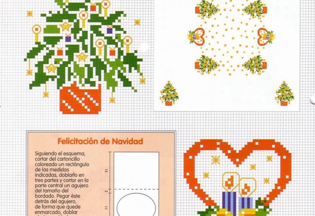 smalls patterns of Christmas tree candles (2)