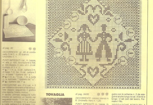 square doily filet couple in love (2)