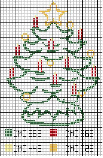 stylized christmas tree