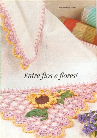 sunflowers crochet border (1)