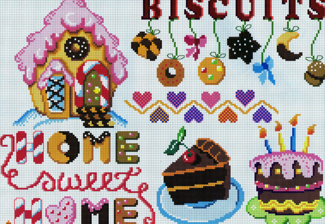 sweet cake marzipan biscuits