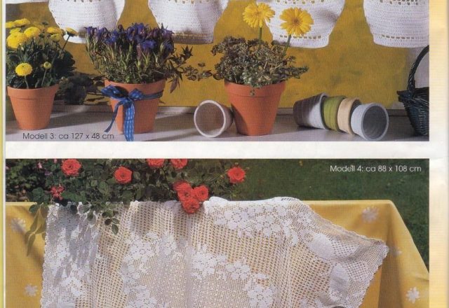 tablecloth filet flowers and butterflies (1)