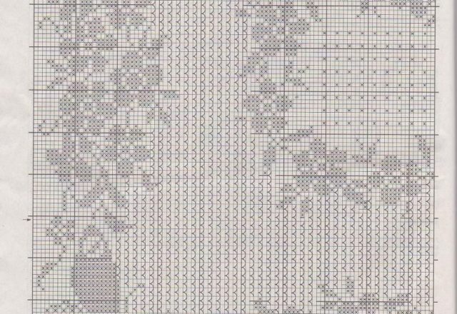 tablecloth filet flowers and butterflies (2)