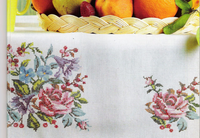 tablecloth flower bouquet (1)