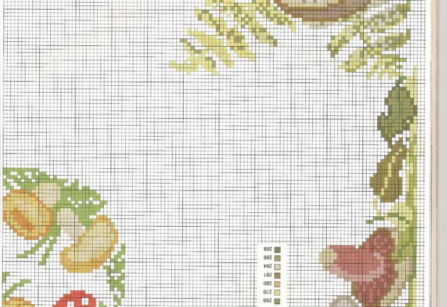 tablecloth mushrooms and leaves (2)