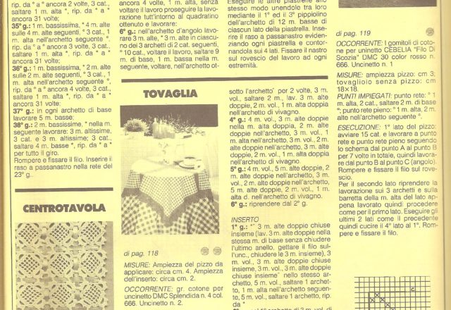 tablecloth napkins crochet edge (3)