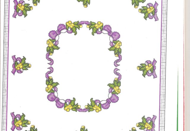 tablecloth ribbons flowers (1)