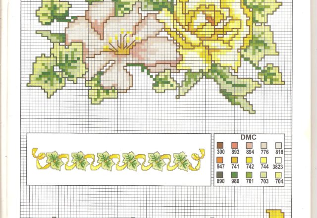 tablecloth with roses and leaves (2)