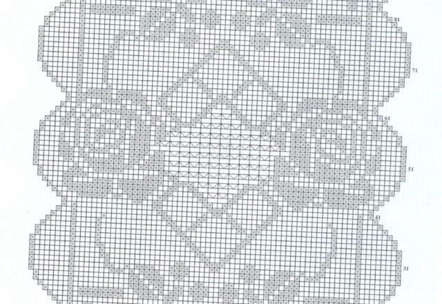 triptych filet rectangular scalloped edge (3)