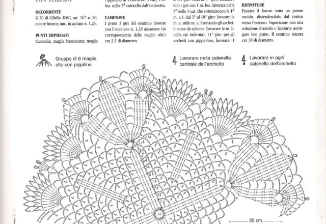 tulips Round doily (2)