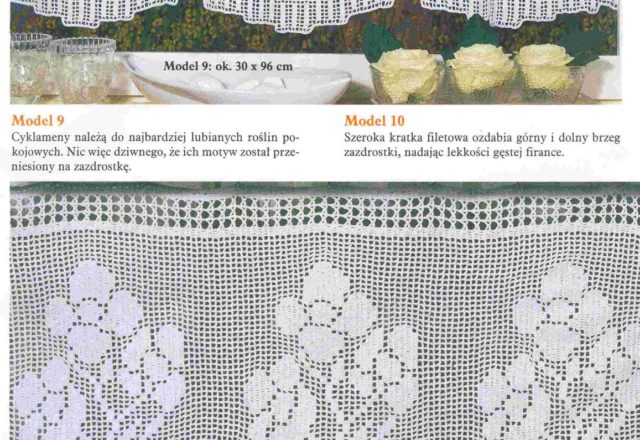 valances curtains cyclamen flowers (1)