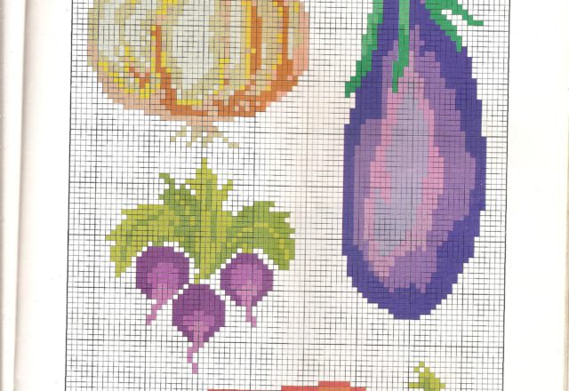 vegetables onion eggplant