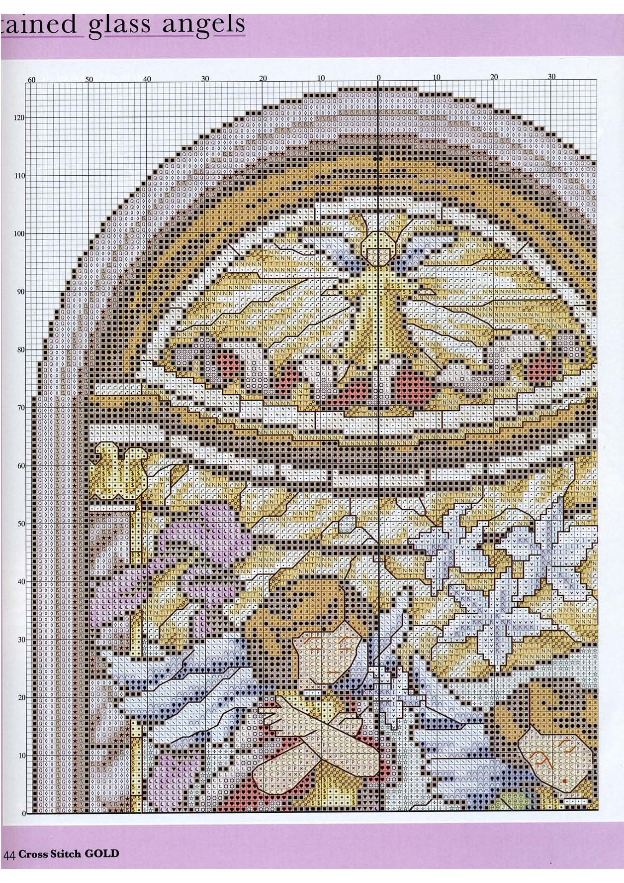 window of the cathedral cross stitch pattern (3)