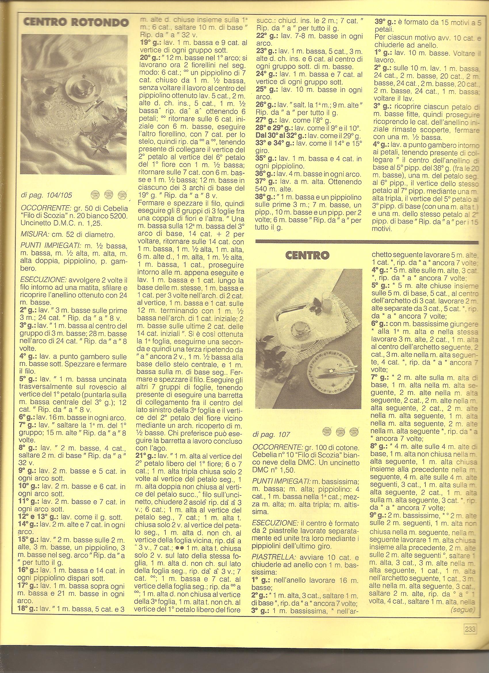 worked crochet Round doily (2)